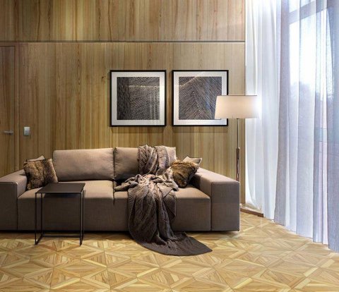 Модульный паркет Kochanelli Квадро Ясень