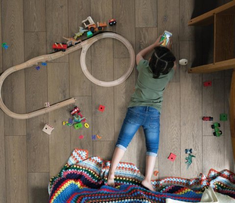 Замковый виниловый пол Rocko R076 Бочонок Бурбон