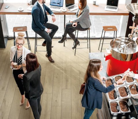 Замковый виниловый пол Rocko R077 Бариста