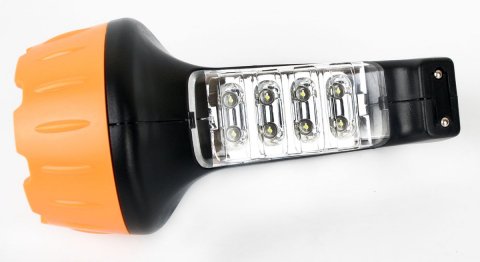 Рабочий светодиодный фонарь Ultraflash Accu Profi аккумуляторный 155х75 25 лм LED3818  10973