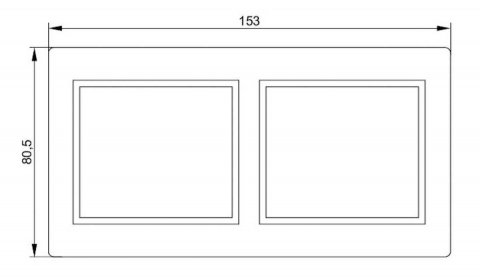 Рамка 2-постовая IEK Kvarta белая EMK20-K01-DM