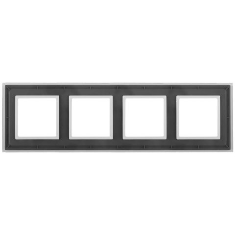 Рамка 4-постовая ЭРА Elegance 14-5104-00 Б0034523