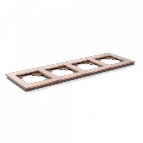 Рамка 4-постовая Stekker Катрин шампань GFR00-7004-02 39530