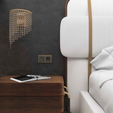 Рамка на 2 поста бронза Werkel W0021512 4690389158407