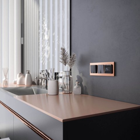 Рамка Werkel Aluminium на 3 поста бронза W0031712 4690389182891