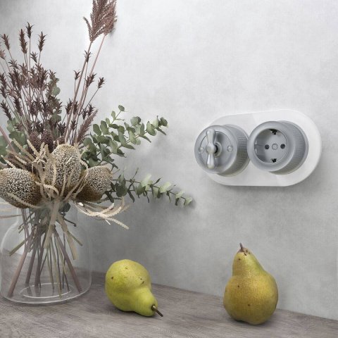 Рамка Werkel на 2 поста Favorit Runda белый W0025101 4690389166440