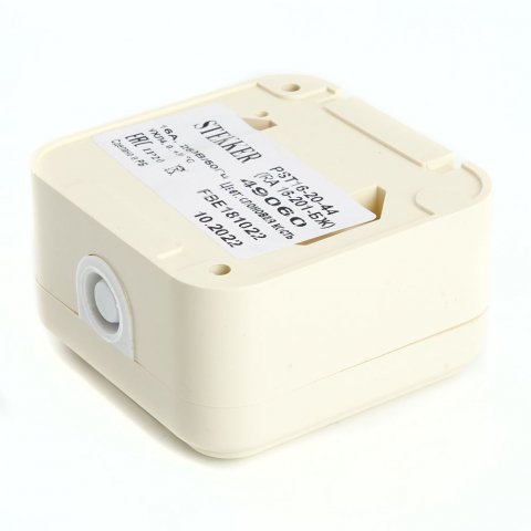 Розетка 2P Stekker Брест с крышкой слоновая кость PST16-20-44 49060