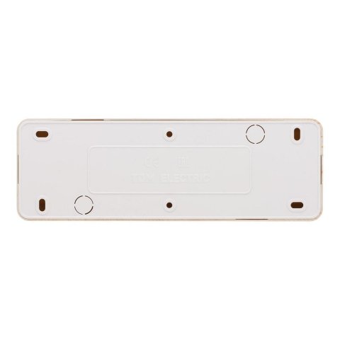 Розетка четырехместная 2P TDM Electric Ладога со шторками сосна SQ1801-0429