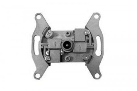 Розетка TV проходная Liregus Retro кремовый омбре 29-128