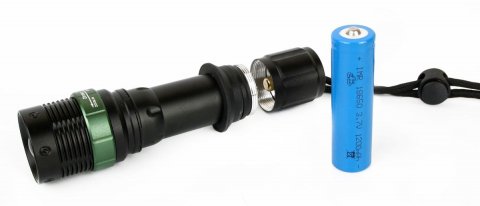 Ручной светодиодный фонарь Ultraflash Accu Profi аккумуляторный 130х36 250 лм E142  12187