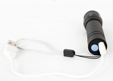 Ручной светодиодный фонарь Ultraflash Accu Profi аккумуляторный 93х23 90 лм E1337  14269