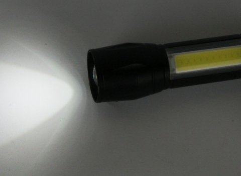 Ручной светодиодный фонарь Ultraflash Accu Profi аккумуляторный 93х23 90 лм E1337  14269