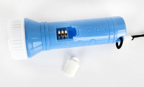 Ручной светодиодный фонарь Ultraflash Т от батареек 110х39 15 лм 828-TH 12395