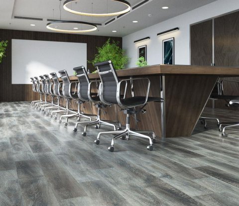 Кварцевый плинтус Fargo Comfort 366-2 Дуб Сардиния