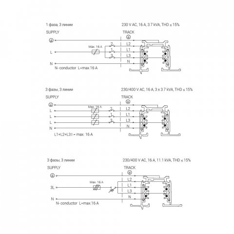 Шинопровод встраиваемый Nowodvorski Ctls Track 8692