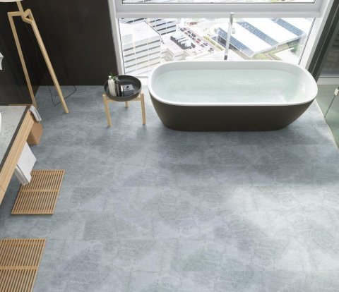 Кварцевый ламинат Fargo Stone 61S455 Дымчатый Меланит