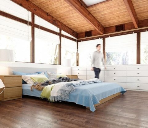 Кварцевый плинтус Fargo Comfort 81996-6 Дуб Южная Ночь