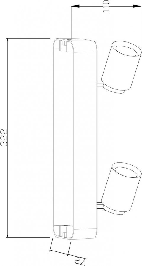 Спот Deko-Light Librae Linear II 348169