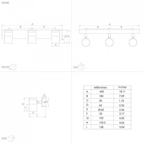 Спот Eglo Cartagena 39648