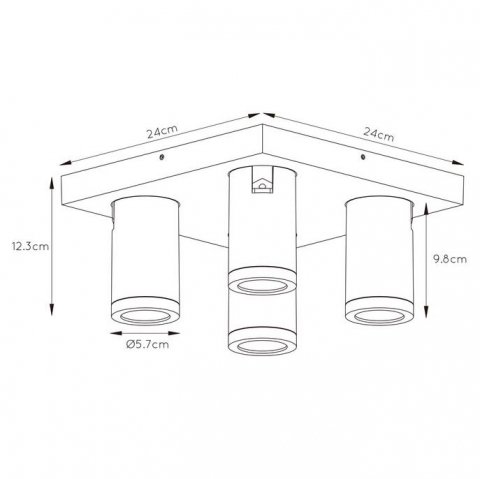 Спот Lucide Taylor 09930/20/31