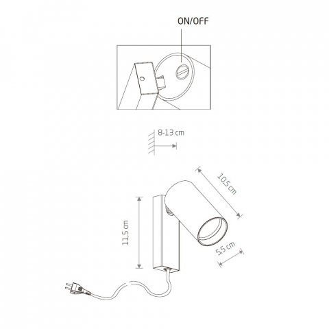 Спот Nowodvorski Mono 7765