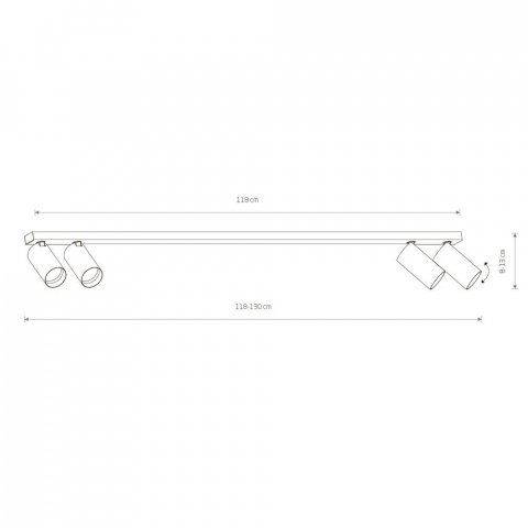 Спот Nowodvorski Mono 7843