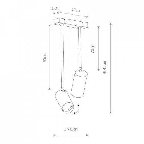 Спот Nowodvorski Mono Long 7726