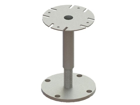 Стойка фальшпола Н-33 М12 оцинкованная сталь