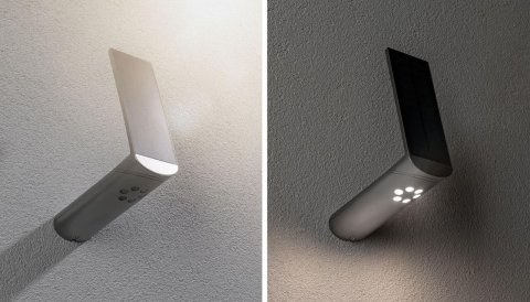 Светильник на солнечных батареях Paulmann Ilias Alugrey 94261