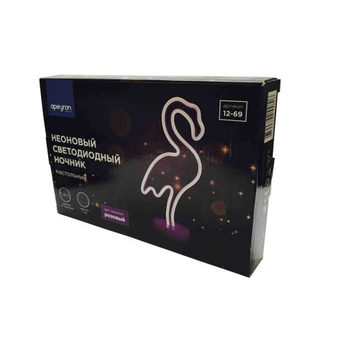 Светильник-ночник Apeyron Фламинго 12-69