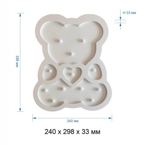 Светильник-ночник Apeyron Мишка 12-176