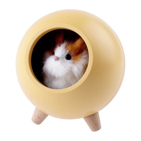 Светильник-ночник ЭРА Хомяк желтый NLED-468-1W-Y Б0052815