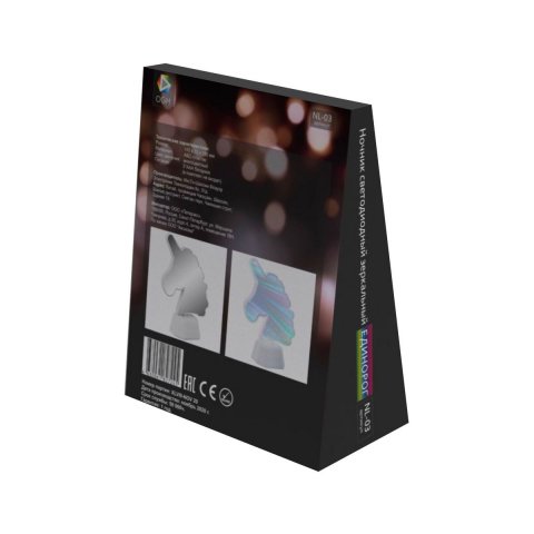 Светильник-ночник OGM Единорог NL-03