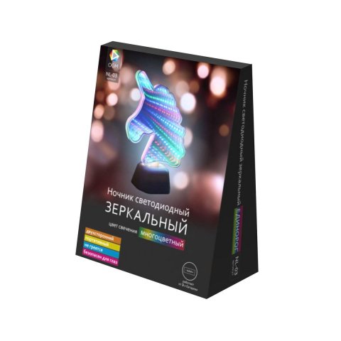 Светильник-ночник OGM Единорог NL-03