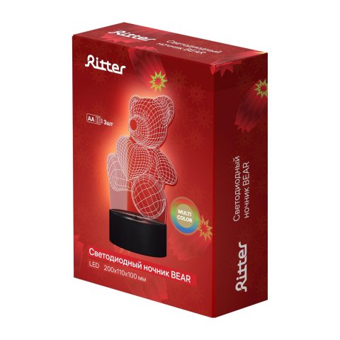 Светильник-ночник Ritter Bear 29253 1