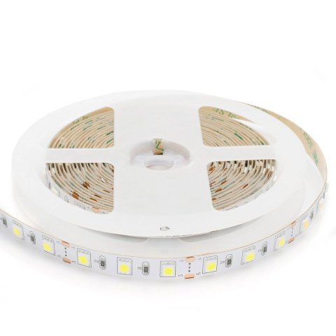 Светодиодная лента OGM 14,4W/m 60LED/m 3528SMD холодный белый 5M SL-14