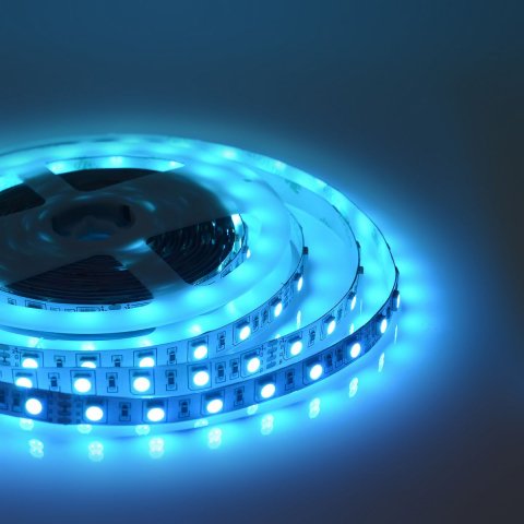 Светодиодная лента Apeyron 14,4W/m 60LED/m 5050SMD разноцветная 5M 00-310