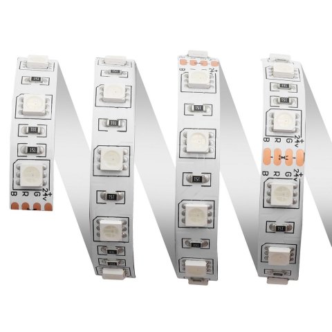 Светодиодная лента Apeyron 14,4W/m 60LED/m 5050SMD разноцветная 5M 00-310
