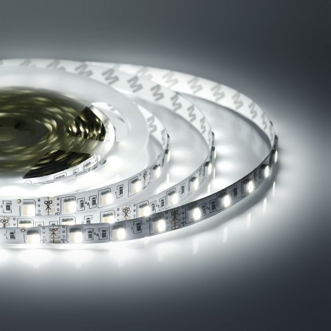 Светодиодная лента Apeyron 14,4W/m 60LED/m 5050SMD теплый белый/холодный белый 2,5M 10-222