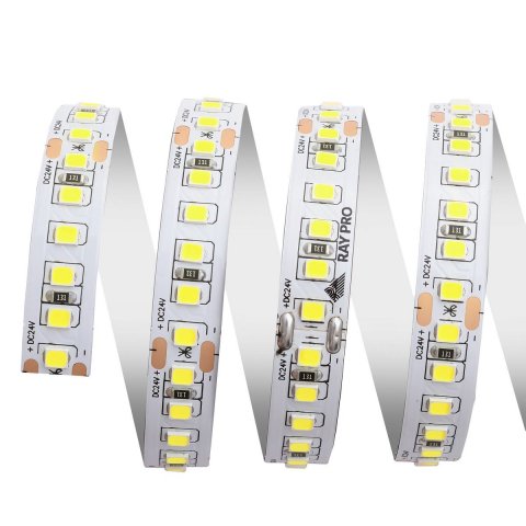 Светодиодная лента Apeyron 18W/m 168LED/m 2835SMD холодный белый 5M 00-300