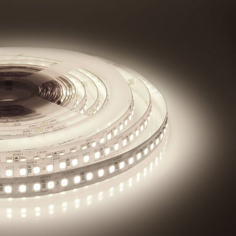 Светодиодная лента Apeyron 18W/m 168LED/m 2835SMD теплый белый 5M 00-301