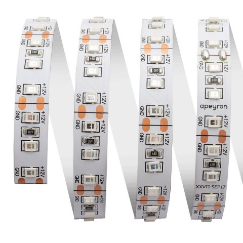 Светодиодная лента Apeyron 20W/m 120LED/m 2835SMD зеленый 5M 00-105