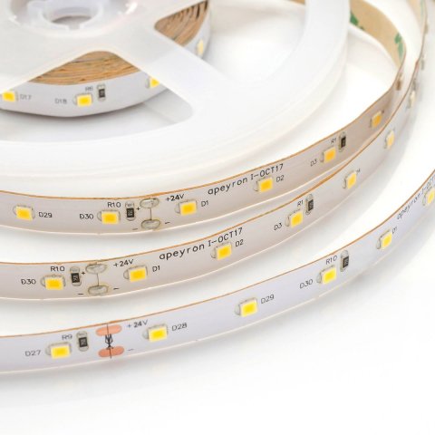 Светодиодная лента Apeyron 5W/m 60LED/m 3528SMD дневной белый 5M 00-345