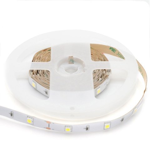 Светодиодная лента Apeyron 7,2W/m 30LED/m 5050SMD холодный белый 5M 10-40