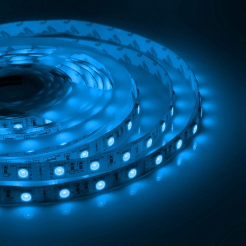 Светодиодная лента OGM 7,2W/m 60LED/m 3528SMD разноцветная 5M SL-47