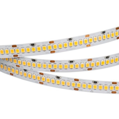 Светодиодная лента Arlight 11W/m 252LED/m 2835SMD теплый белый 5M 022653(2)