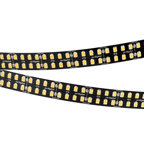 Светодиодная лента Arlight 24W/m 320LED/m 2835SMD дневной белый 5M RT-A320-BLACK-15mm 24V Day4000 032608(2)