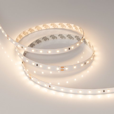 Светодиодная лента Arlight 3,8W/m 72LED/m 2835SMD теплый белый 60M IC-A72-10mm 48V Warm3000 032190
