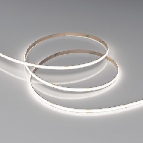 Светодиодная лента Arlight 6W/m 480LED/m CSPSMD холодный белый 4M COB-X480-6mm 24V White6000 039052