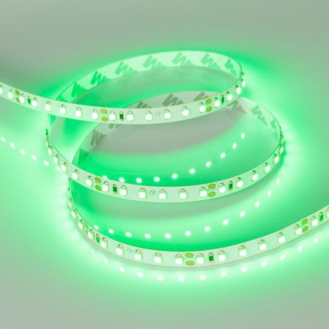Светодиодная лента Arlight 9,6W/m 120LED/m 2835SMD зеленый 5M 008782(2)